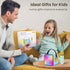 Mini Karaoke Machine for Kids, Portable Bluetooth Karaoke Speaker with 2 Wireless Microphones, Ideal for Parties