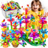 102Pcs Flower Garden Building Toys for Girls Age 3-7, Upgrade DIY Stacking Toys, STEM Educational Toddler Toys