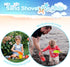 Heavy Duty Plastic Beach Shovel Toys for Kids, 4 Pack Outdoor Digging Sandbox Toys Sets for Toddlers