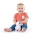 0 Bright Starts Unicorn Sparkle & Shine Plush Take-Along Stroller or Carrier Toy, Ages Month+, Pink