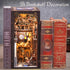 CUTEBEE Book Nook Kit - DIY Miniature House Kit for Adults and Teens, Dollhouse Booknook Tiny House Model Build