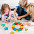 110PCS Set, FNJO Magnetic Tiles, Magnet Building Magnetic Building Blocks, Construction STEM Learning and Playing Toys