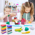 ESSENSON Air Dry Clay, 50 Colors Modeling Clay for Kids, DIY Molding Magic Clay Gift