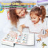 50 3 4 5 6 7 8 12 BIWASE Dinosaur Toys Book with PCS Different Dinosaurs Figures & Pokers,Interactive Perfect for Kids