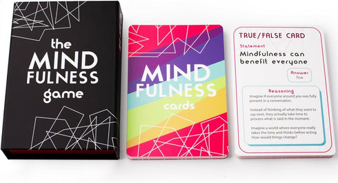Mindfulness Cards, Conversation Cards for Kids and Therapy Games for Better Communication and Social Skills