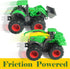 Set, 3-5, Die-cast Metal Toy Tractors with Trailer, Movable Parts & Realistic Details Rolling Monster Trucks Realistic