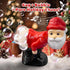 Generic Santa Bubble Blower for Christmas, Musical Santa Bubble Blower Machine with Flashing Lights, Automatic Santa
