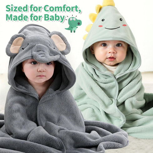 13pcs, Set Set. Saranna Baby Hooded Towels for Newborn Soft Baby Bath Towels and Washcloths for Toddlers, Infant Towels
