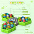 3-12 3 3 Hammers, 3 4 5 6 7+ Whack Game Mole for Toddlers, Toys for Year Old Boys Girls, Interactive Educational