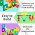 Everplay 60 Piece Marble Run Magnetic Building Toys - STEM Learning Educational Toy Playset for Toddlers Age 3+