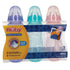 Nuby Non-Drip Standard Neck Bottles, 10 Ounce, Girls