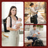 Castal Pack, S1,S2, 6 Breast Pump Bag Diaper Tote Bag with Ice Fit Most Breast Pumps Like Medela, Spectra EvenfloDouble