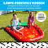 BigMouth Inc Splash Pad Sprinkler, Outdoor Water Toy for Kids, Strawberry Design for Summer Fun