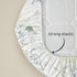 4 Pack Bassinet Sheets, Bassinet Sheets for Baby Boy and Girl, Bassinet Sheet Neutral, Fit for Rectangle, Round, Oval