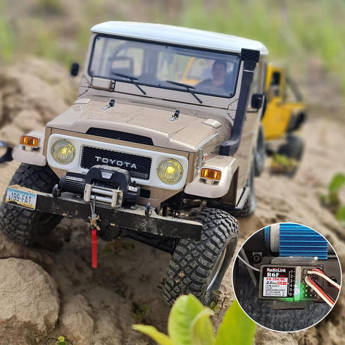 Radiolink 2.4Ghz R6F 6 RC6GS V2/RC4GS V2/RC4GS V3/RC6GS V3/RC8X/T12D/T16D/T8S/T8FB Channels RC Receiver Long Distance