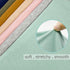 OWLOWLA Swaddle Blanket and Hat Set, Newborn Swaddle Wrap, Baby Receiving Blanket for Boys Girls, Baby Blue