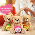 BenBen 12 Inch Teddy Bear for Girlfriend - Funny Plush Bear Toy Gift with Pineapple for Women