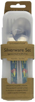 Sugarbooger Silverware Set, Isla The Mermaid Design