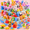 Kaemi 64Pcs Animal Erasers for Kids, 3D Puzzle Erasers, Bulk Pets Toys for Party Favors and Games