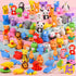 Kaemi 64Pcs Animal Erasers for Kids, 3D Puzzle Erasers, Bulk Pets Toys for Party Favors and Games