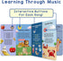 28 28-Button 1-3 LEARNING BUGS Fun Favorite Nursery Rhymes Sing Along with Nursery Rhymes, Musical Books for Toddlers