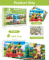 6 Pack 48 Yigney Large Piece Jigsaw for Seniors Alzheimer Products for Elderly Dementia Activities Memory for Patients