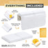 Elbow Elbow Elbow Bath Kneeler and Rest Pad, Extra Thick Baby Bath Kneeling Pad and Pad for Bathtub. Bath Tub Pad