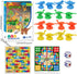 Magnetic Board Game Educational Toys for Kids, Dinosaur Flying Chess for Beginners and Adults