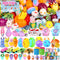 KPHNGB 300 PCS Bulk Prefilled Easter Eggs with Toys for Kids- Easter Basket