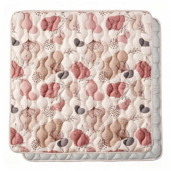 Bunnikins & Clover 50"x50" Thicken Soft Play Mat for Babies 0-6 Months,