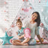 3-5, 9" VANLINNY Dinosaur Stuffed Animals, Pink Dinosaurs Toy for Kids Cute Triceratops Stuffed Baby Plush, Soft