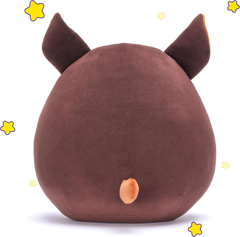 13-inch Original Doberman Dog Pillow Plush Stuffed Animal Toy,Puppy Big Size Soft Cute Cuddle Huggable Adorable