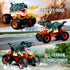 Dinosaur Monster Truck Toys - Remote Control Dinosaur Car, 2.4Ghz RC Truck for Toddlers, Light & Music, Green