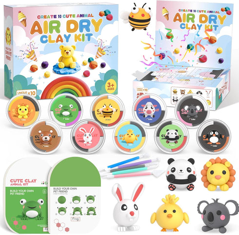 Air Dry Clay Kit for Kids, Modeling Clay for Kids, DIY Model