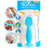 Bumco Mini Baby Diaper Cream Spatula with Case - BPA-Free Silicone Diaper Spatula with Suction Cup, Wipe-Clean Baby