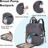 mommore Backpack S1,S2 Backpack 15.6 inch Breast Pump Bag for Spectra Medela Diaper for Working Moms with Laptop