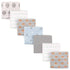 Luvable Friends Unisex Baby Cotton Flannel Receiving Blankets, Wild & Free, One