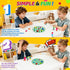 Oriventa 2-in-1 20 (10 8-12, Magnetic Chess Game with Silicone Board & String, Colorful Magnetic Stones Colors)
