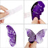 72 Pieces 3D Butterfly Wall Decals - Decorative Stickers in 3 Sizes for Home, Nursery, and Kids Room Decor (Purple)