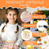 SHIQIKEJIPTY 7 Set Set Pieces Restaurant Server Play Toys Pretend Play Restaurant Food Kids Waitress Pretend Restaurant