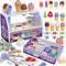 FENYAN Ice Cream Play Set, Pretend Play Store for Toddlers 3-5, Various Flavors