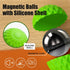 RIVGOT 6-Pack Silicone Magnetic Balls, Fidget Toys, Stress Relief Toys for Adults, Teens, Sensory Toy for Fingers