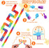 FUIYKA 30pcs Wacky Track Fidget Toys Bulk for Kids: Snap and Click Sensory Puzzle, Goodie Bag, Treasure Box Prizes