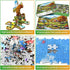 1000 Country 1000 HUADADA Piece Puzzles for Adults - Life - Jigsaw Puzzles for Adults Piece Educational Games Colorful