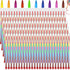 Teling 140 Pieces Colorful Stackable Buildable Crayons 11 Interchangeable Colors Pencils Party