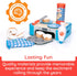 Set, Sets 3 7 Fat Brain Toys Pretendables Cinnamon Roll Pretend Play Food for Kids Kitchen, Imaginative Play Kitchen