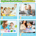 278 10 18 3+, Pcs Lacing Letters Beads, Lowercase Alphabet Learning Toys, Color Rainbow Alphabet Beads with Laces