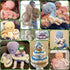DENTRUN Octopus Stuffed Animals, Giant Plush Doll Play Toys for Kids, Birthday Xmas Halloween Present, 5 Colors