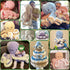 7/16/24/32 Inches, 5 DENTRUN Octopus Stuffed Animals, Giant Octopus Plush Doll Play Toys for Kids Girls Boys Adults