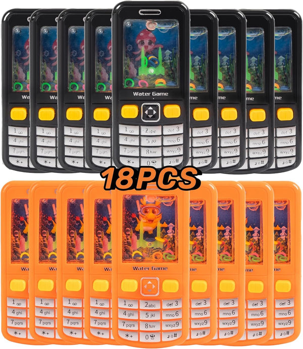 12 Pcs Handheld Water Games, Perfect Prize Box Toys for Birthday Party Favors and Goodie Bag Stuffers